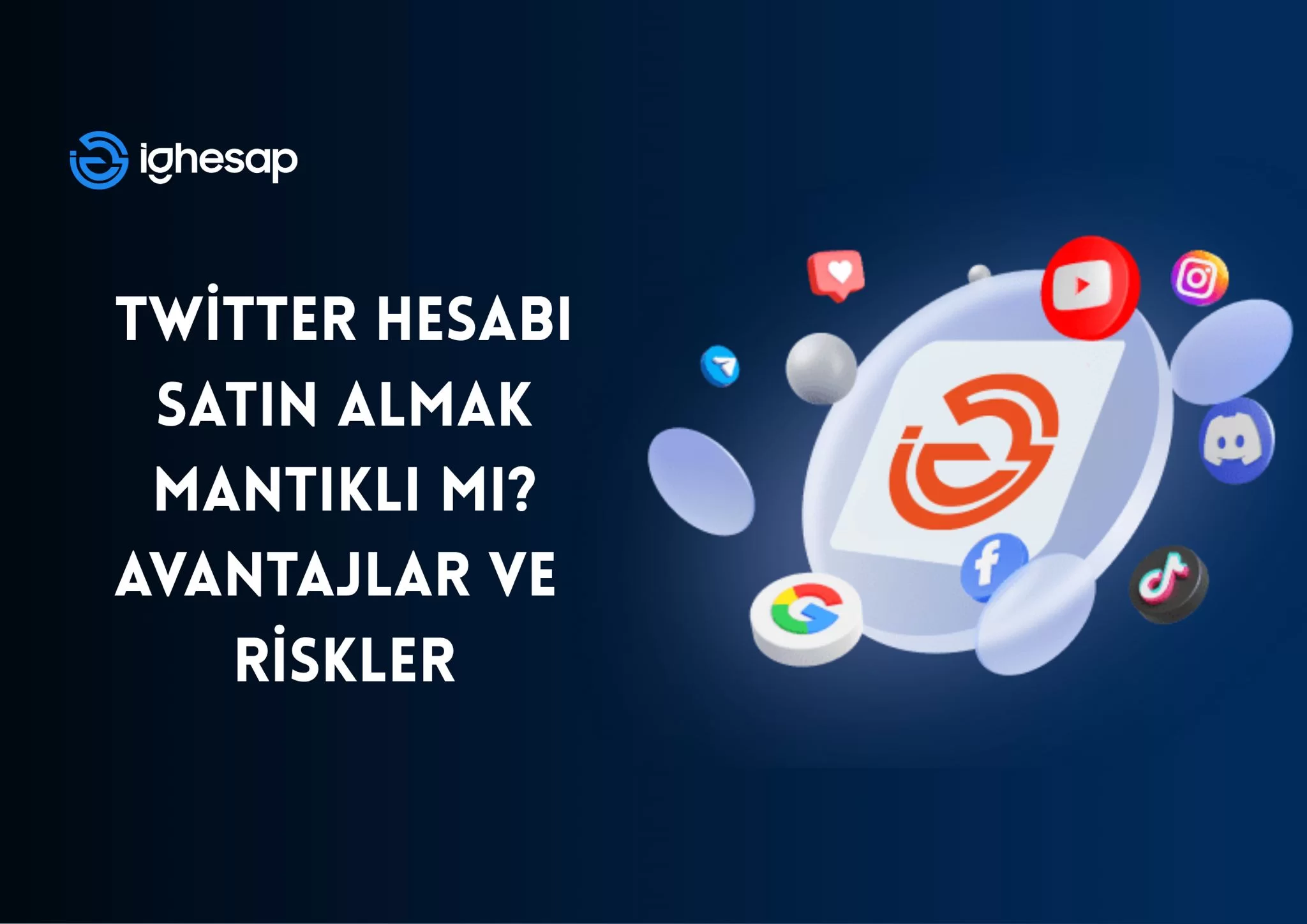 Twitter Hesabı Satın Almak Mantıklı mı? Avantajlar ve Riskler blog yazısı kapak görseli